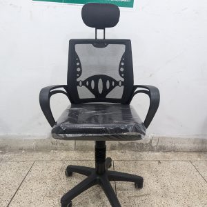 New China Mesh Chair - কালো কালার